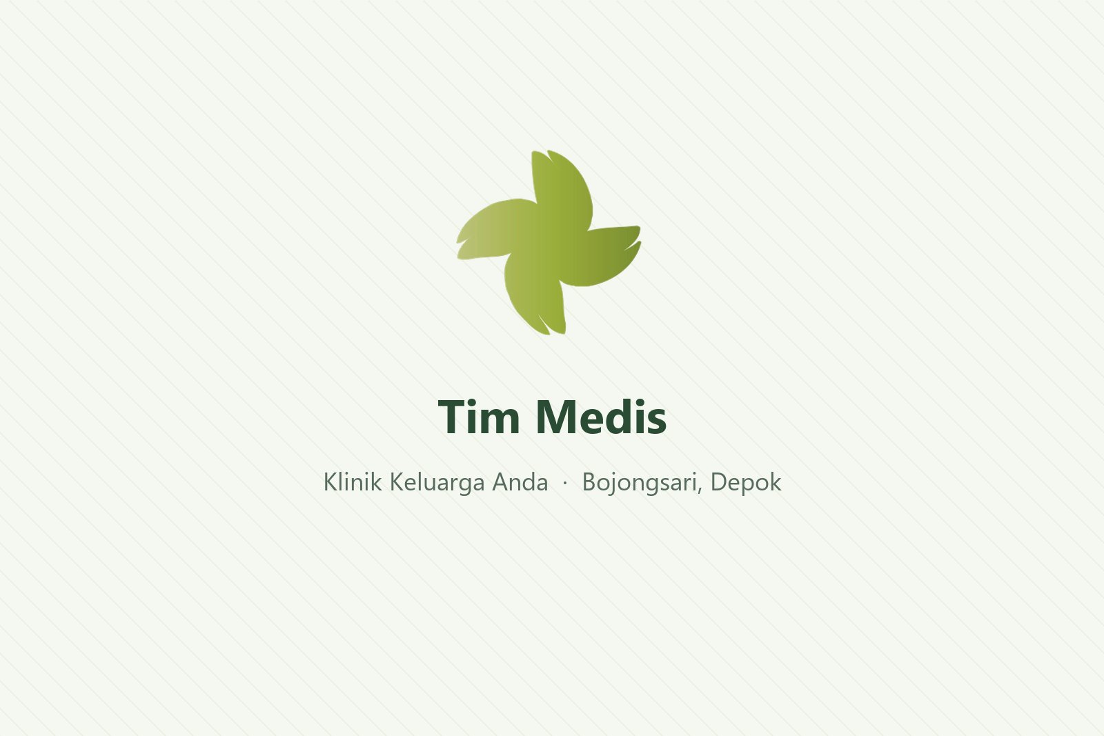 Tim medis Klinik Medisina di Bojongsari, Depok